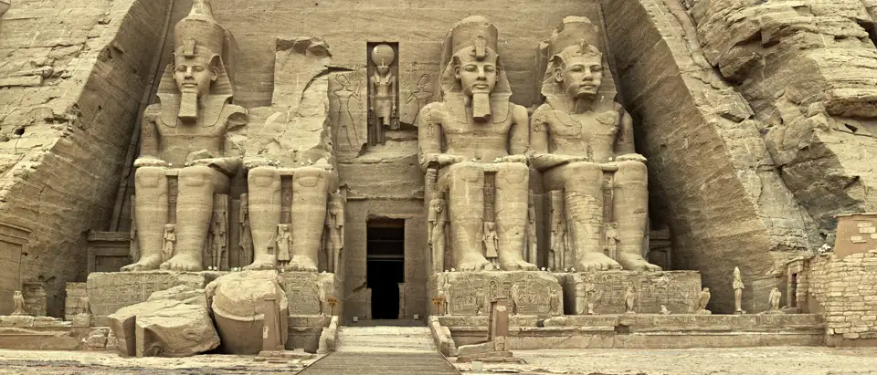 Monuments and temples in Ancient Egypt