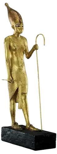 King Tut statue