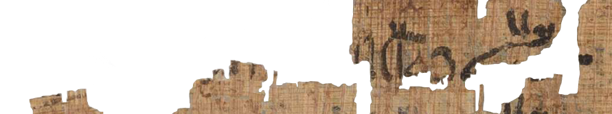 photo of the hieratic text